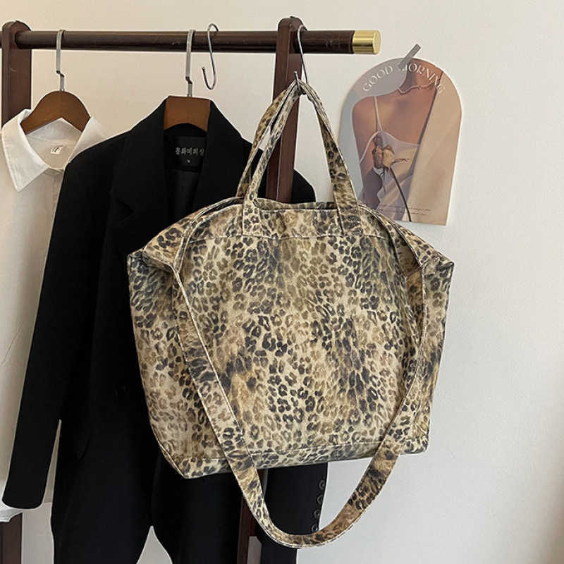 Korean Ins Canvas Bag Women's Laziness and Relaxation, Large Capacity Student Shoulder Tote Bag 241215