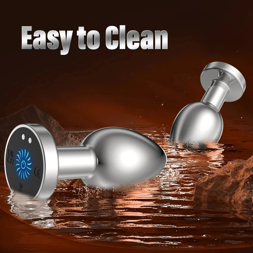 Remote Control Anal Plug Vibrator Bluetooth Butt Plug Men Prostate Massager Female Masturbator Adult Sex Toys for Women Men Gay 241205