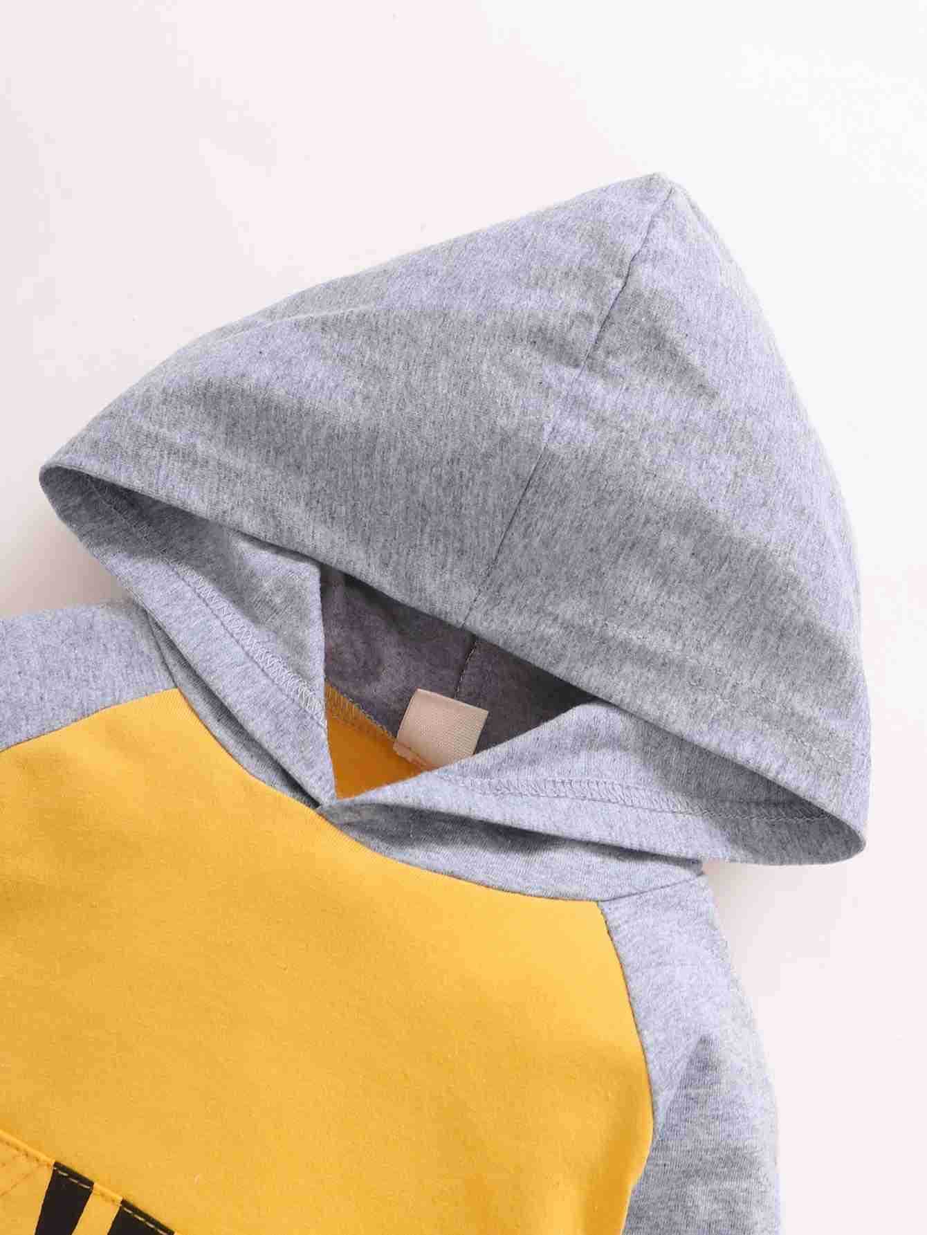 0-24 Months Toddler Baby Boy Clothes Set Cute Long Sleeve Hoodie+Pants Spring Autumn 2PCS Outfit Casual Daily TracksuitXJ241205