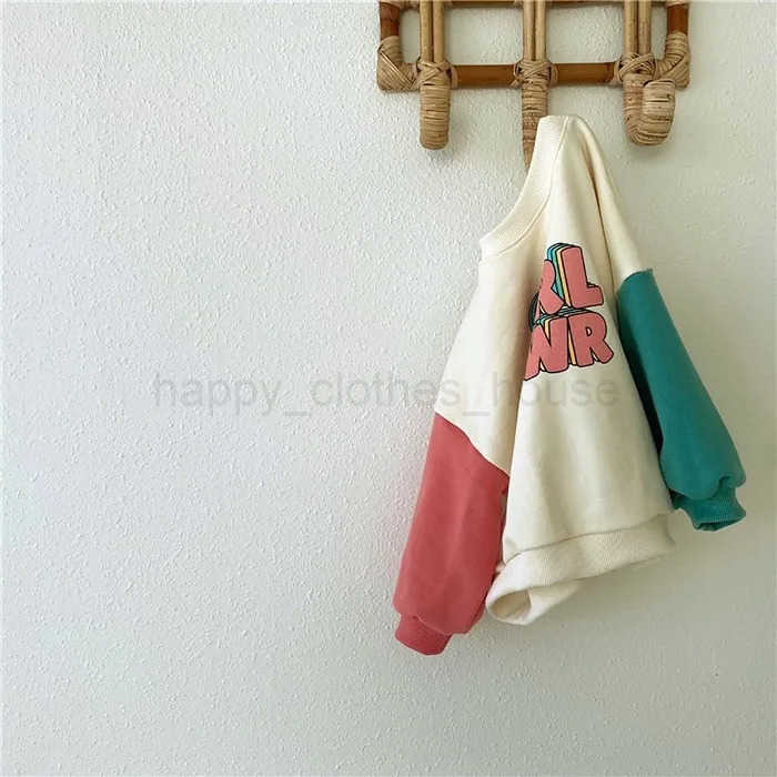 2024 New Autumn Baby Sweatshirt Set Fashion Letter Print Tops + Pants Suit Newborn Tracksuit Girls Clothes Sets(Sold Separately)XJ241205