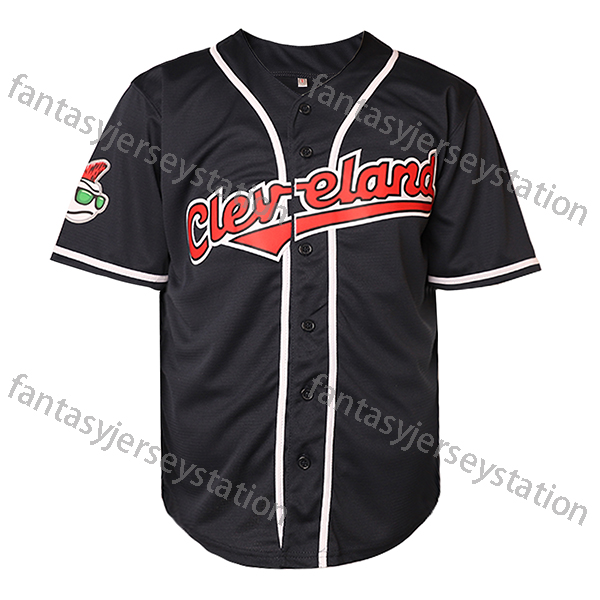 Men's #7 Lofton Blue Embroidered Baseball Jersey - V-Neck, Polyester, Machine Washable - Perfect for Sports & Casual Wear Christmas Day In Stock 