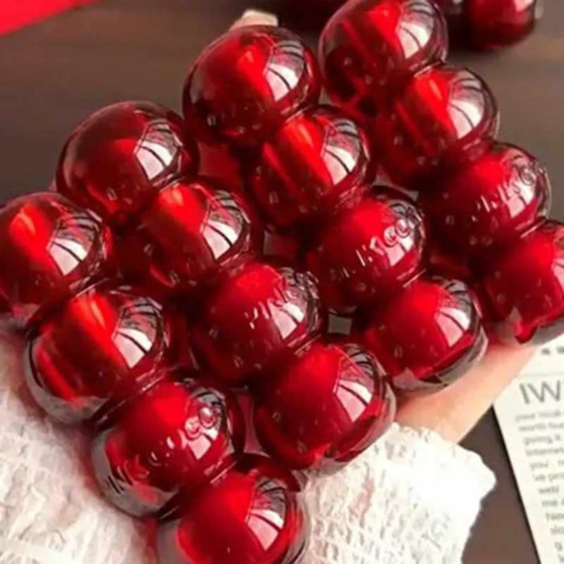 Bingtanghulu Velvet Matte Lipstick Light Pink Soft Fog Lipgloss Non-stick Cup Sexy Hawthorn Red Lip Tint Lip Glaze Korean MakeupXJ241205