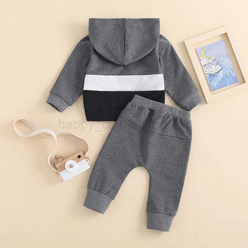 Kupret Toddler Baby Boy Winter Outfit Clothes Hoodie Sweatshirt Tops and Pants 3 6 9 12 18 24 Months Fall Outfits SetXJ241205