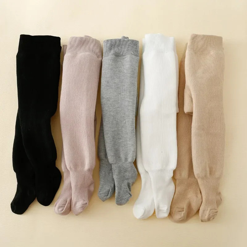 1-8Y Childrens Super Thicken Warm Tights Girls Toddlers Baby Girls Pants Lamb Wool Pantyhose Children Solid Plush Leggings 241204