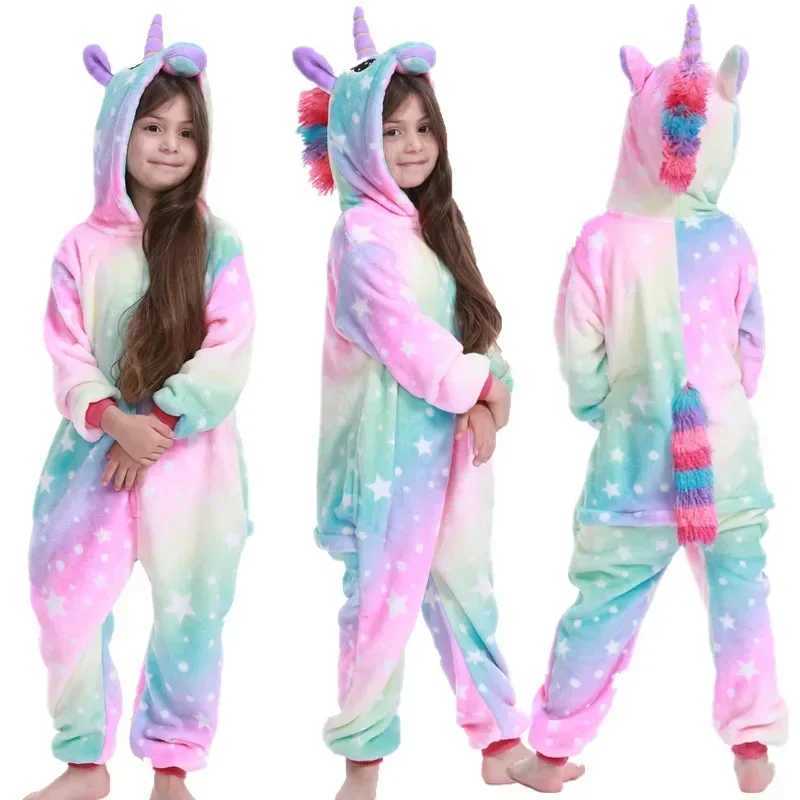 Pajamas Halloween Dinosaur Animal Cartoon Hooded Jumpsuits Kids Onesie Kigurumi Pijama Panda Sleepwear Adult Onesie Boy Onesies H241205