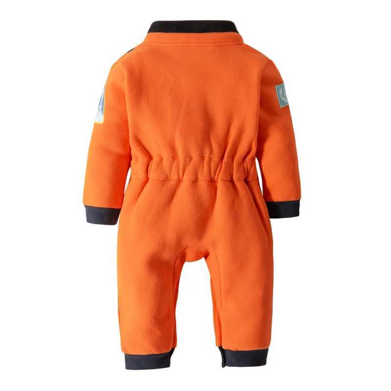 Pajamas Astronaut Costume Space Suit Rompers for Baby Boys Toddler Infant Halloween Christmas Birthday Party Cosplay Fancy Dress H241205