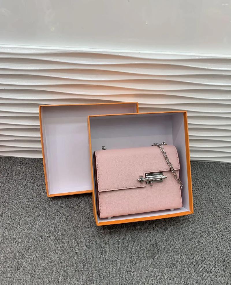 Totes 2025 No Cowhide Plug King Of Small Square Chain Shoulder Bag Crossbite Women's