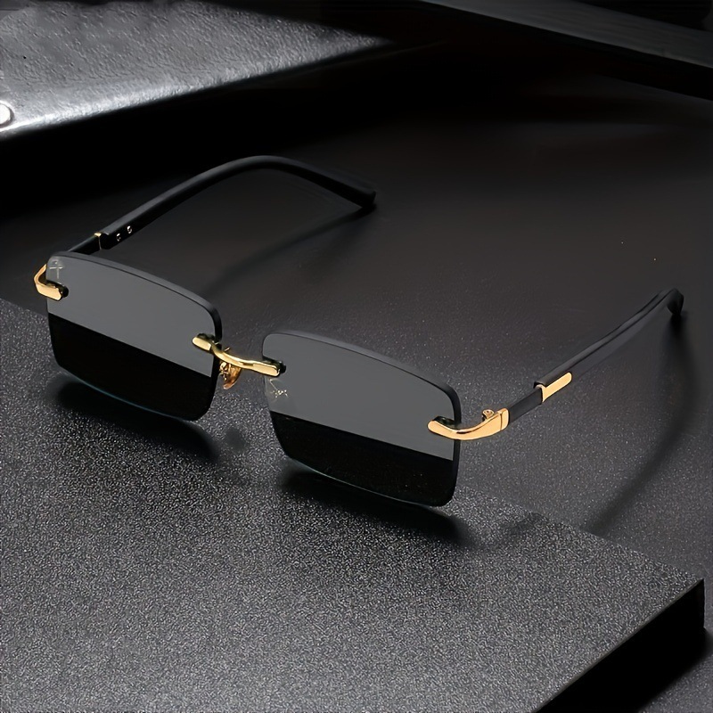 Free Shipping Sunglasses for Women Designer Top Quality Glasses Men Frame Metal Frameless Sun Glasses