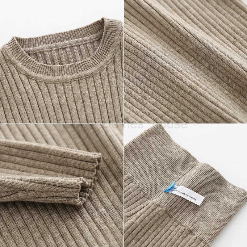 3PCS/Lot Baby Clothes Set Boys Girls Soft Knitted Sweater+Hat+Pants Clothing Sets Autumn Winter Infant Baby OutfitsXJ241205