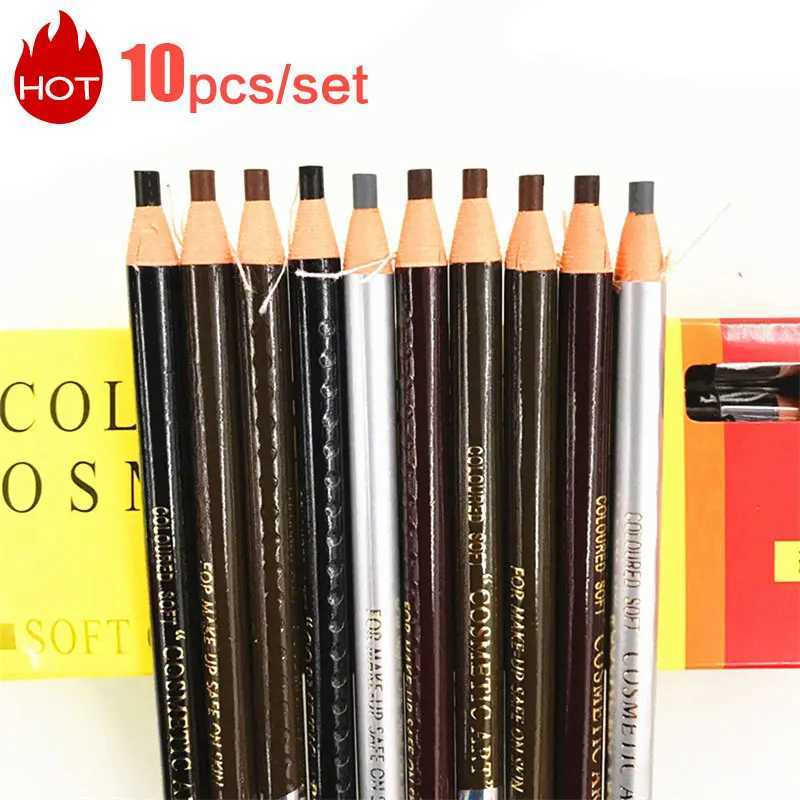 0 eyebrow pencils suitable for makeup coloring waterproof cosmetics cheap pencils black brown and wholesale natural beauty productsW241205