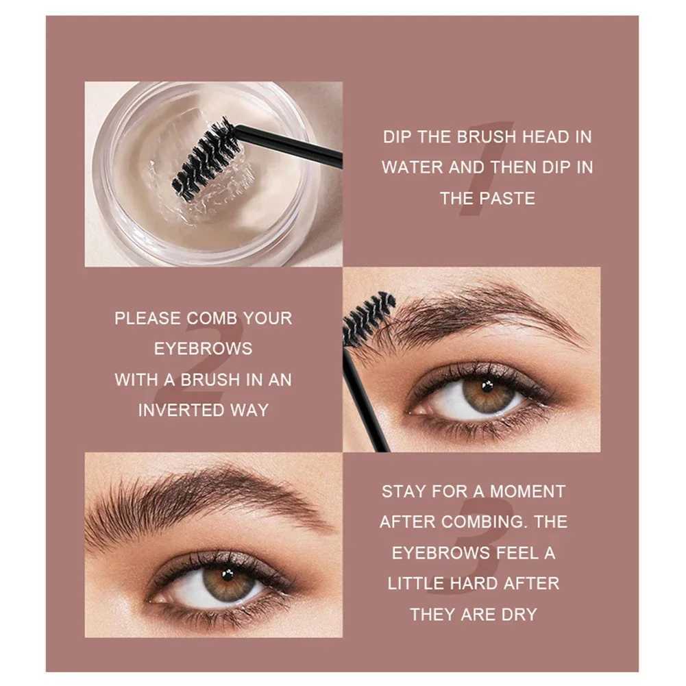 Multi functional eyeliner brush with wild eyeliner cream concealer square eyeliner brush female eyeliner gel makeup brushW241205