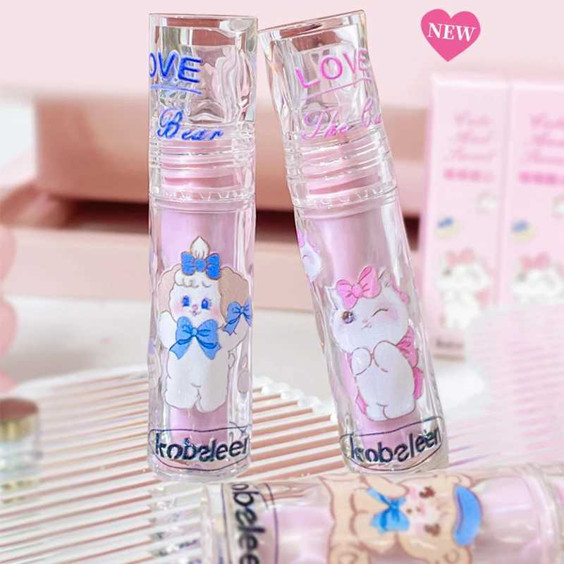 Cute Velvet Matte Cream Lip Gloss Girl Brown Lip Glaze Lasting Lipstick Feather Soft Mist Lip Tint Women Cosmetic Korean MakeupXJ241205