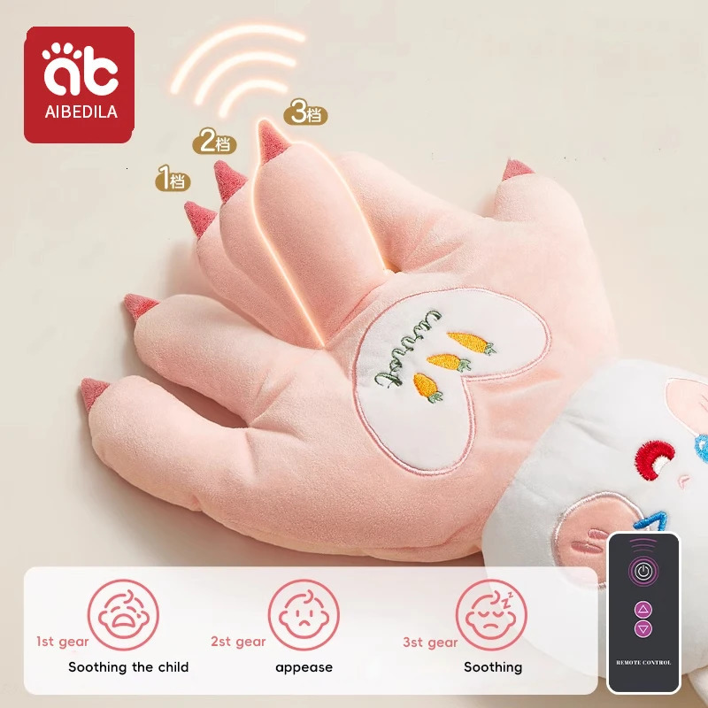 AIBEDILA Soothing Baby Sleep Aid Pillow Babies Soothing Palms Baby Sleep Aid Infant Calming Remote Control Hand Palms Toddler 241204