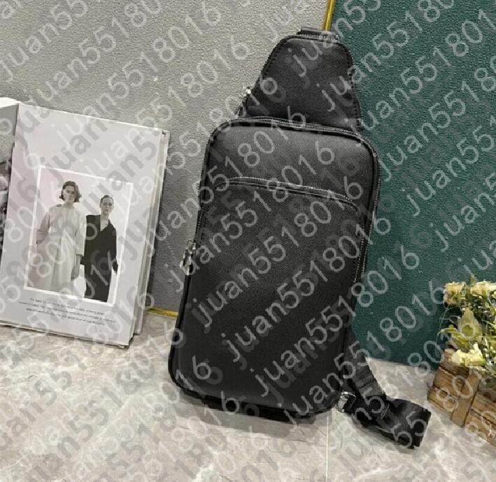 10AA Top Quality Avenue Sling Bag Mens Designer Shoulder Bags Mans crossbody Bag Wallet Hobos Message Handbag Tote Belt Bag Bumbag