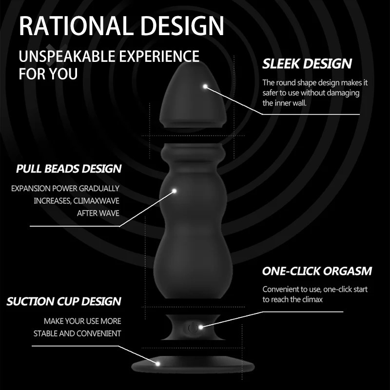 Prostate Massager Wireless Remote Control Butt Plug Anal Sex Vibrator Dildo Stimulator For Men Adult Sex Toys 241205