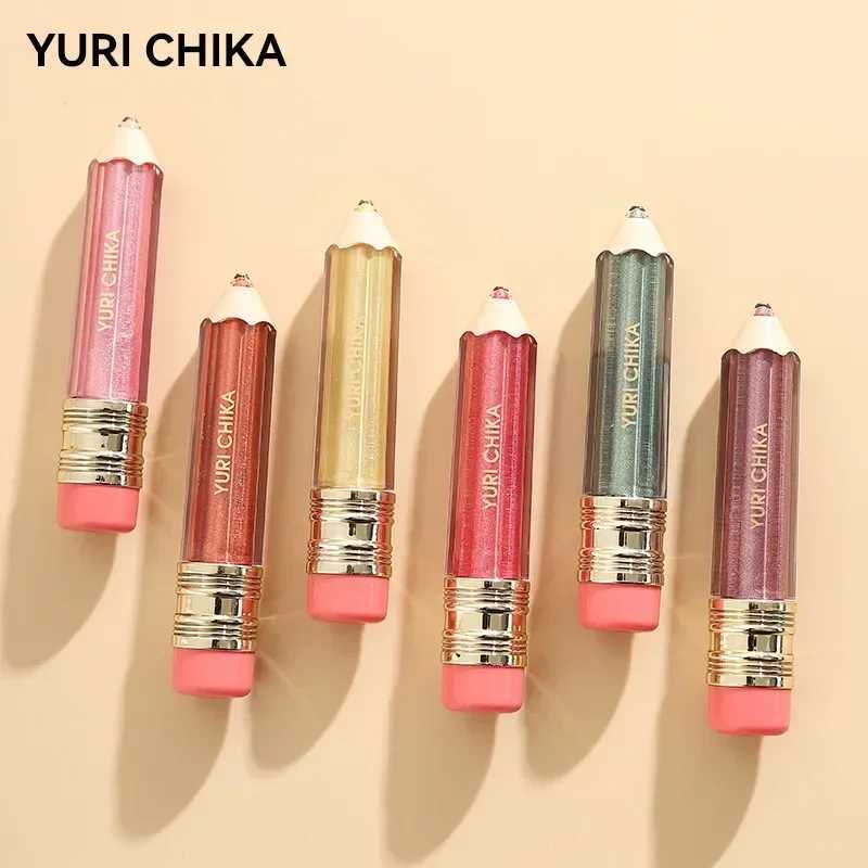 Amusing Pencil Shaped Lipstick Moisturizing Shimmer Lipgloss Sexy Lip Makeup Glitter Lipgloss Long Lasting Liquid Lipstick NEWXJ241205