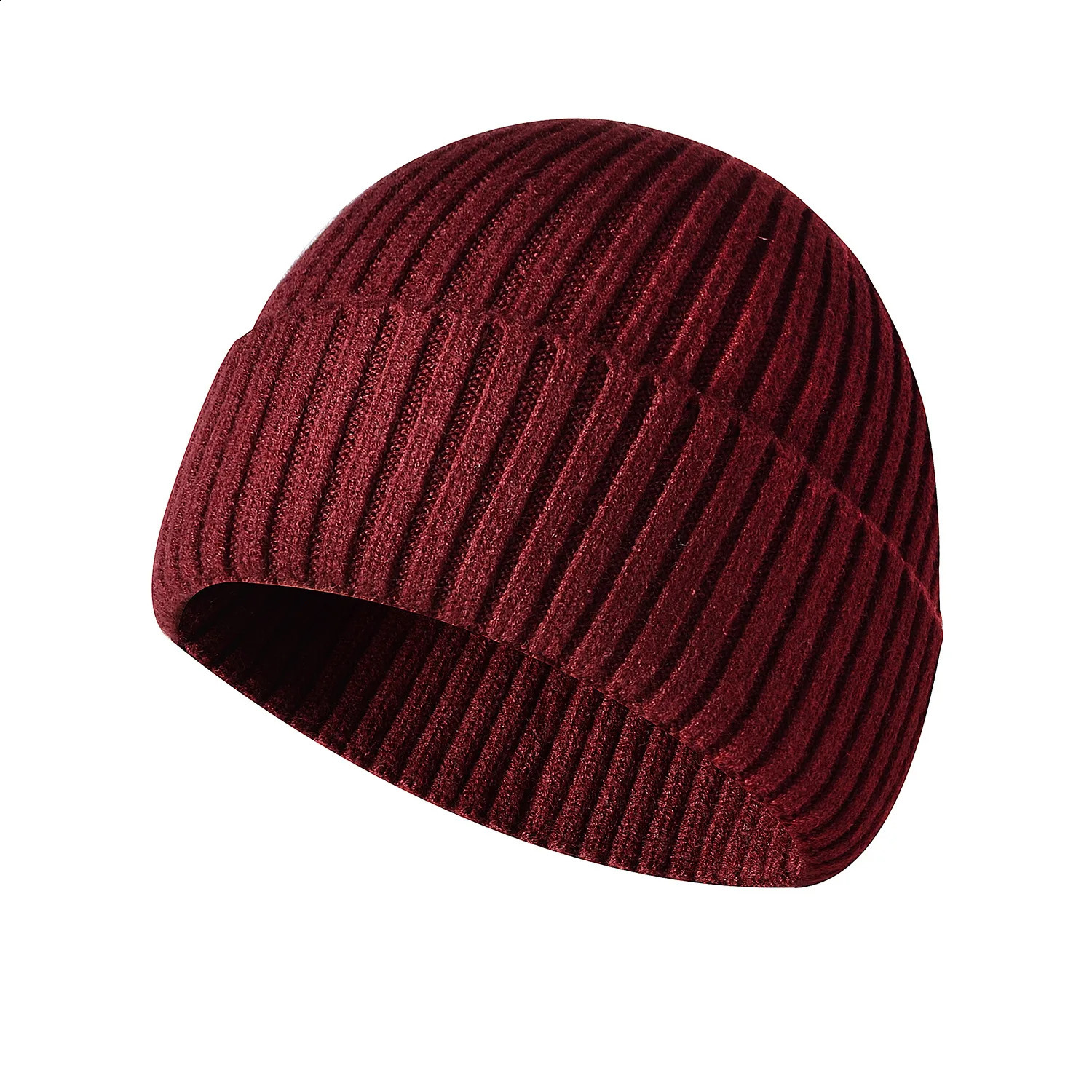 Winter yarn knitted fabric for adult unisex Skulls and Beanies retains warm thinking hats 241205