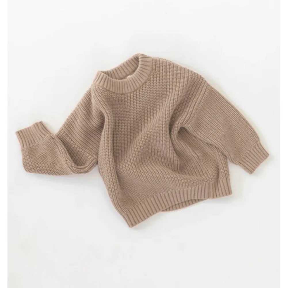 Autumn Toddler Boys Girls Sweaters Pullover Kids Knitted Sweaters Full Set Baby Top Childrens Warm Clothes W241205