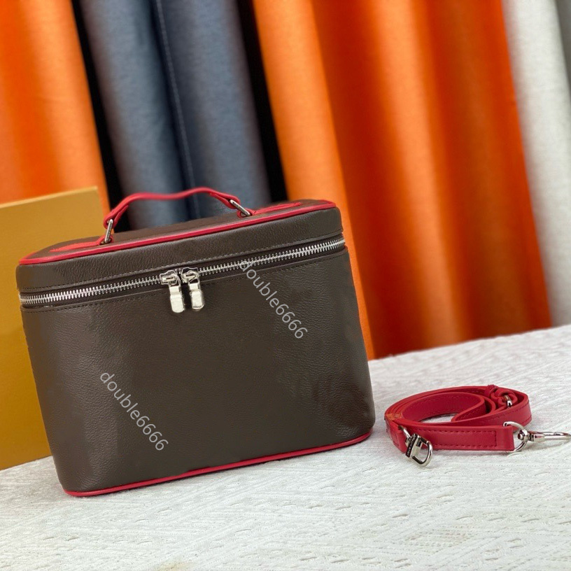 Dames mode décontracté design luxe Nice mini sac cosmétique sac de toilette sacs sac à main top miroir de qualité sac à main sac à bandoulière