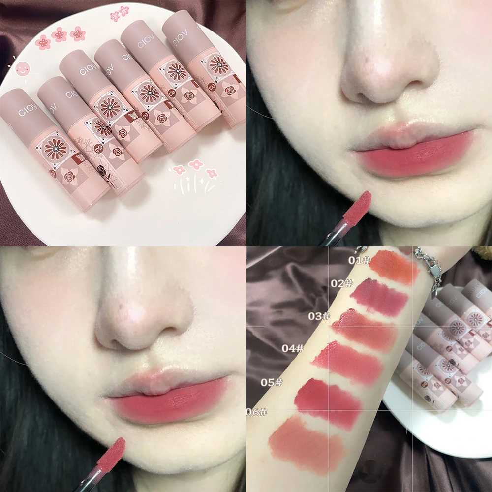 Kaleidoscope Lip Mud Lipstick Liquid Lip Tint Cream Pigment Matte Lip Clay Long Lasting Silky Texture For Lips Women CosmeticsXJ241205