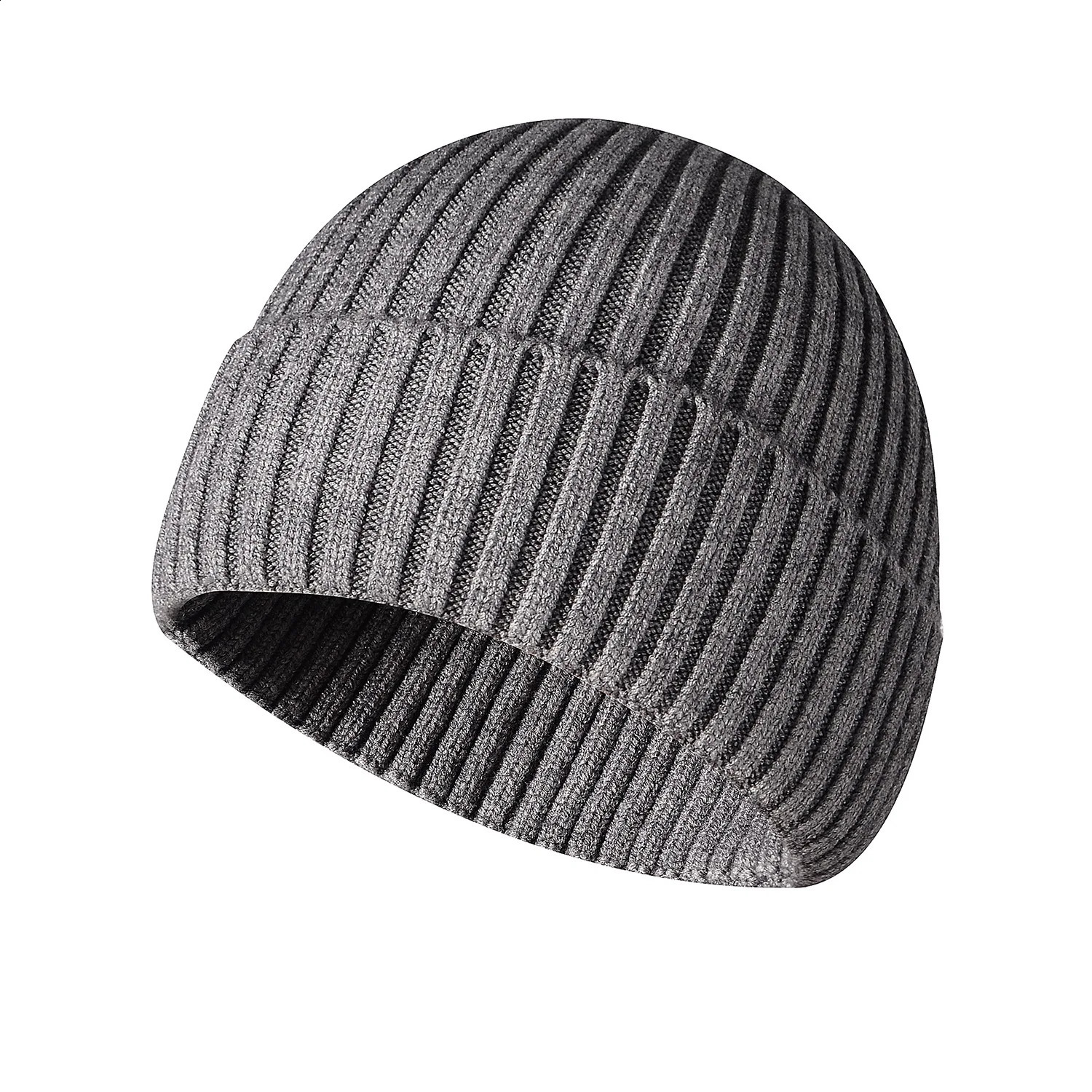 Winter yarn knitted fabric for adult unisex Skulls and Beanies retains warm thinking hats 241205