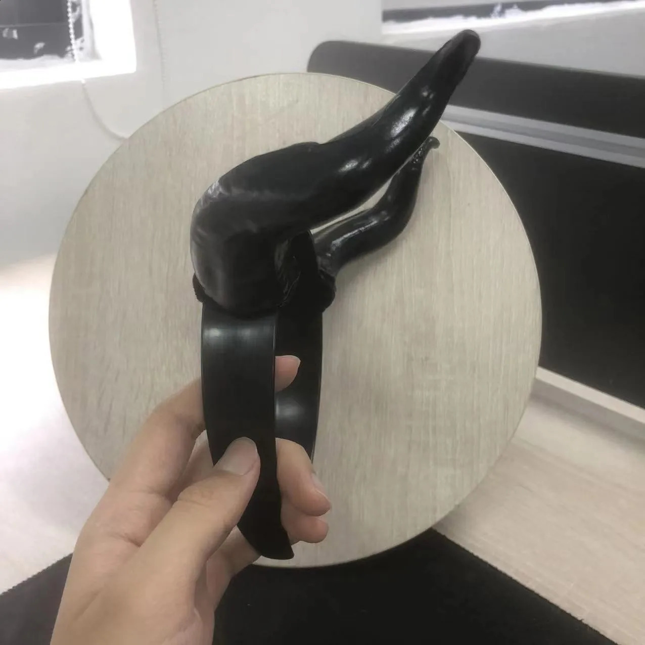 Girls Black Demon Horn Headpiece Cosplay Headband Queen Women Gothic Detachable Halloween Carnival Party Costume Props 241122