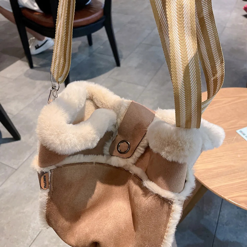 Plush double-sided fishermans hat warm cotton thick winter earmuffs octagonal hat with shoulder straps 241205