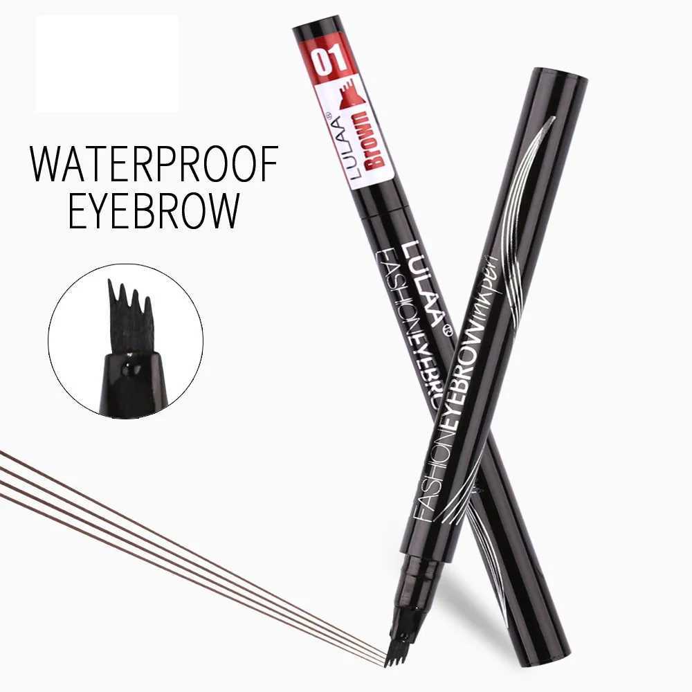 6-color dye waterproof eyebrow pencil eye shadow for eye shadow makeup waterproof durable sketch liquid eye shadowW241205