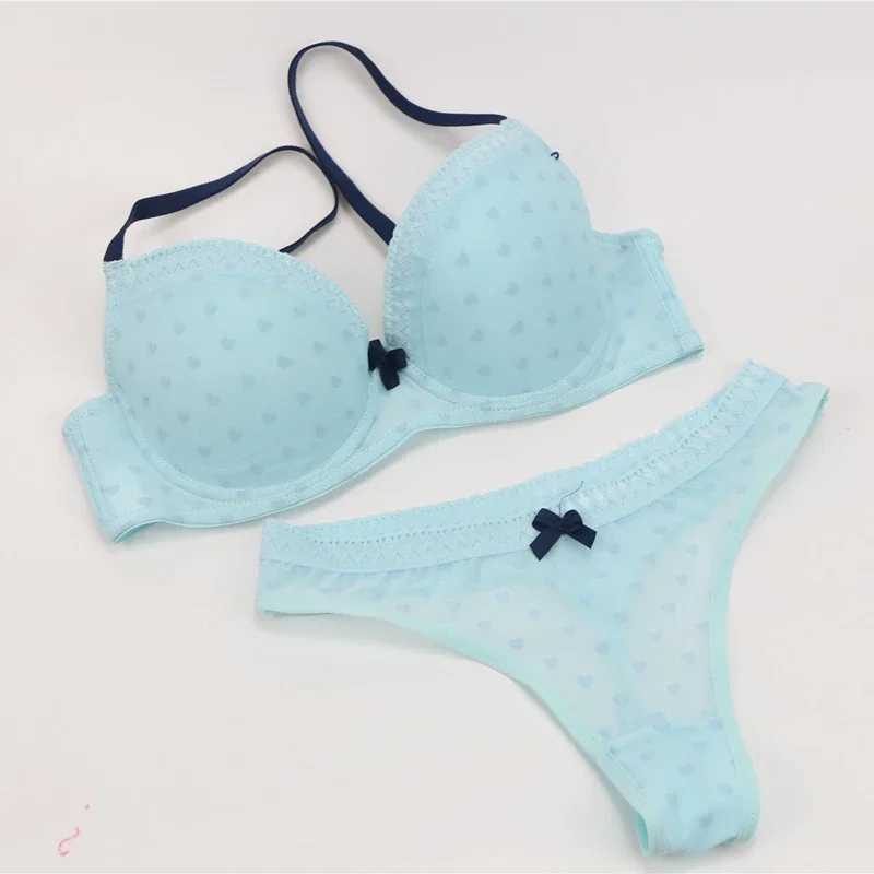 Womens Sense Of Underwear Transparent Dress BC Cup Bacd Clo Bra Sets Push Up Sexy Lace LingerieXJ241205