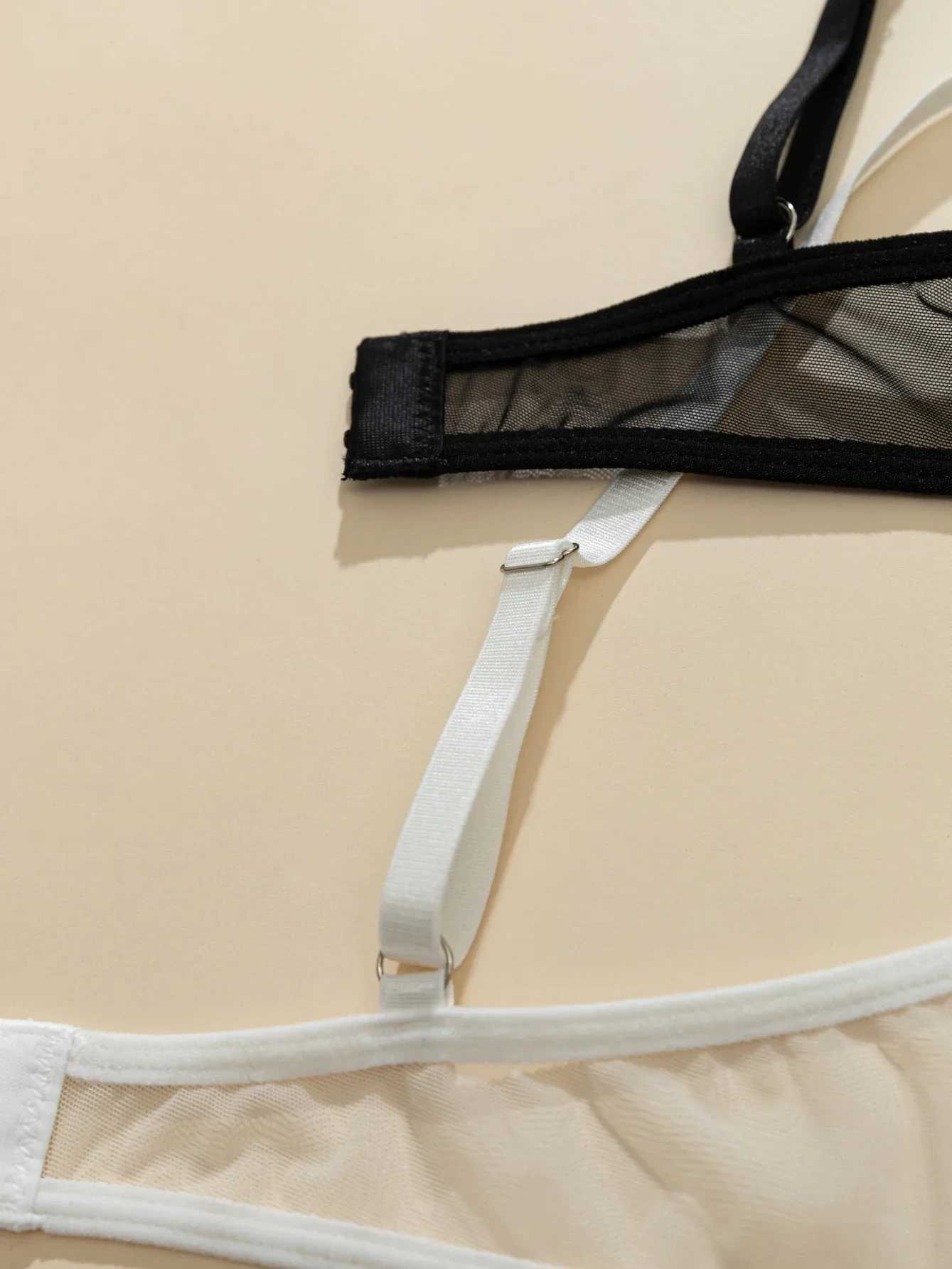 Bras Sets Women Transparent Lace Bras Sexy Lingerie Set Embroidery Soft Briefs Womens Comfy Underwear Set Female Intimates 2024XJ241205