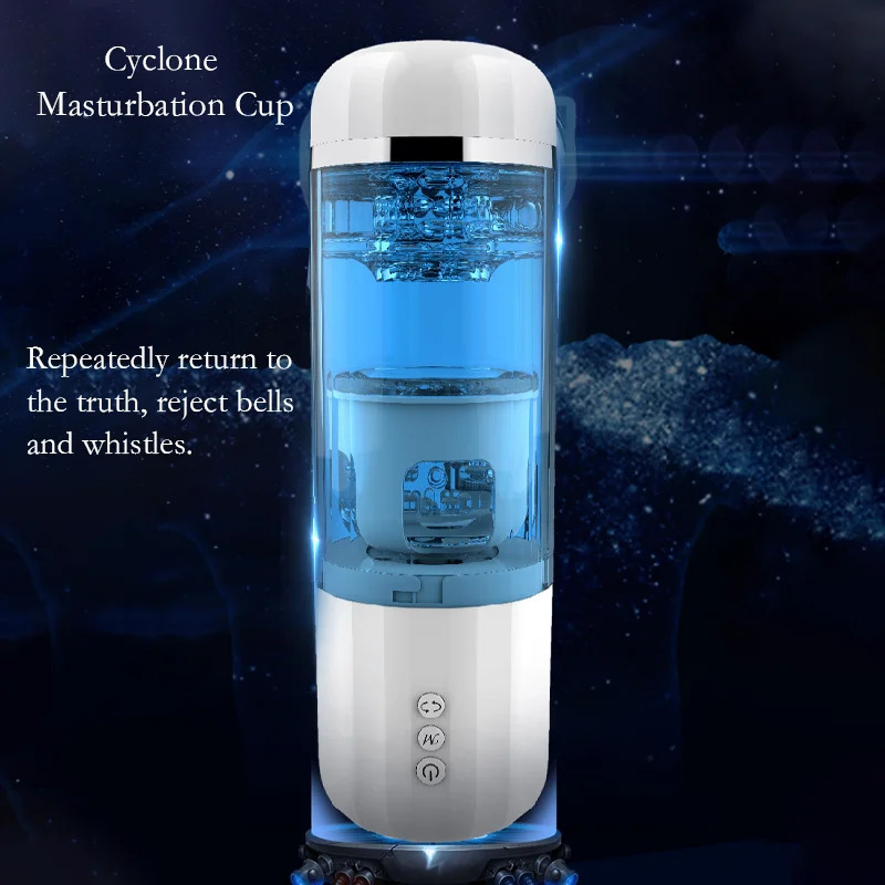 Automatic Telescopic Rotation Masturbation Cup Simulation Silicone Vagina Oral Sucking Vibrator Adult Masturbation Toys For Men 241205