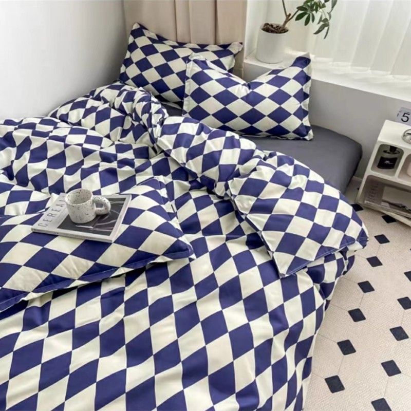 Autumn and Winter Bedding Abraded Fabric Duvet Cover