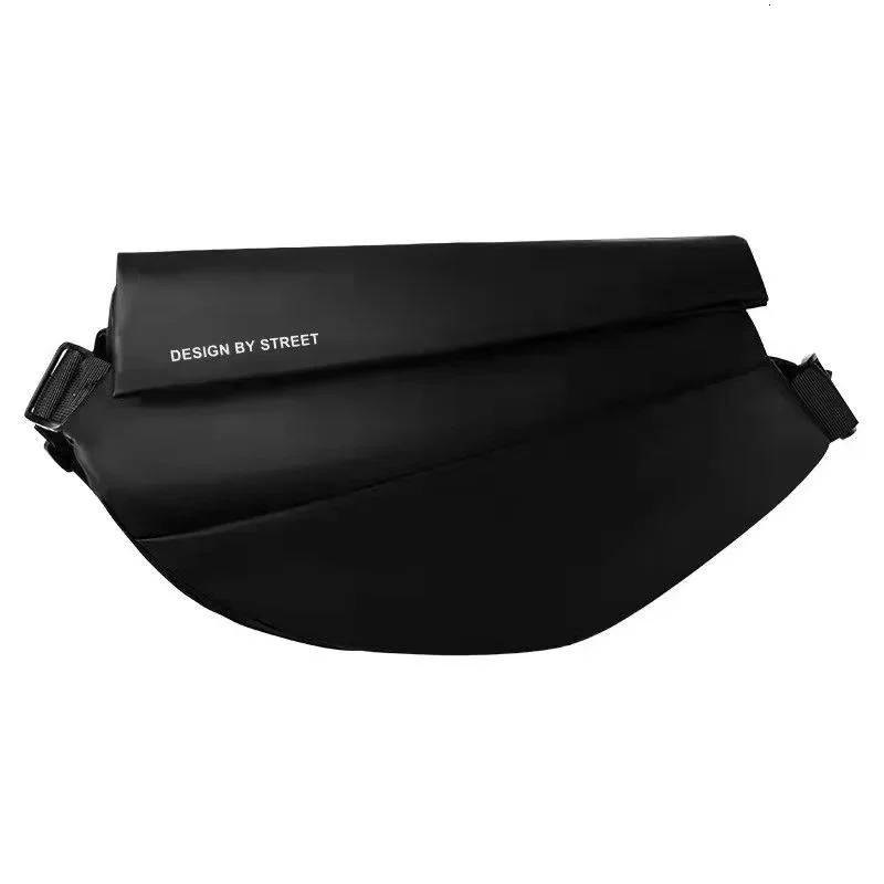 Mens Fashion OneShoulder Messenger Casual LargeCapacity Backpack Cycling Sports Travel Multifunctional Chest Bag 241204