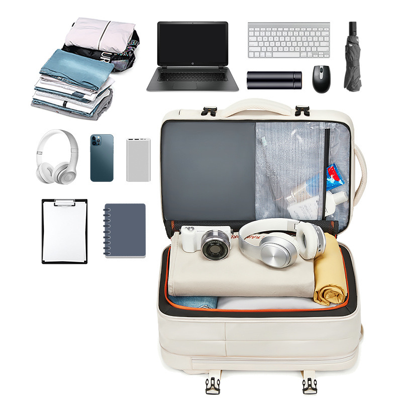 Mark Ryden Laptop Backpack New Raincoat USB Recharging Multi-layer Space Travel Male Bag Anti-thief Mochila 210323