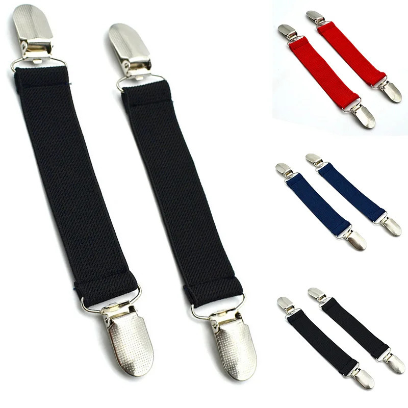 Men Clothing Adjustment Fixed Cushion Nonslip Clip Sock Single Garter Suspenders Braces Keep Suspender Garters Strap 241122