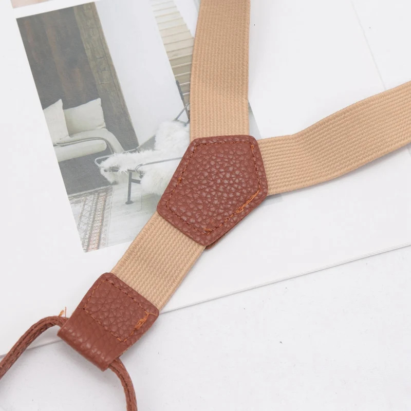 Suspenders Kids Boy Girl Childrens Christmas Gift Wedding Costume Adjustable YBack Black Braces Clothing Accessories 241122