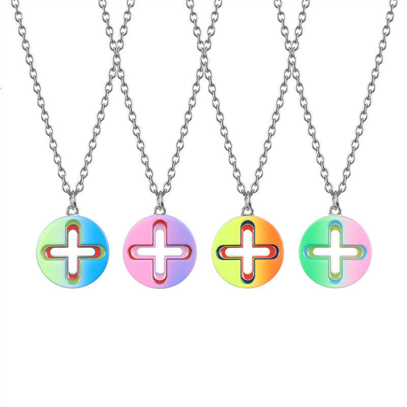 Homer Frank Ocean Necklaces Hip Hop Punk Lucky Clover Enamel Drop Glaze Necklace for Men Women Girls Party Fashion Pendant Jewelry