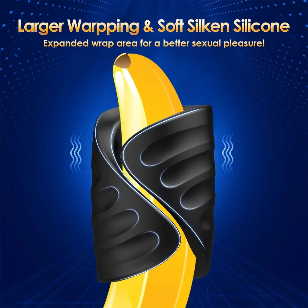 Male Masturbator Penis Training Glans Trainer Stimulator Vibrator with APP Control Delay Cock Ring Glans Trainer for Men Gay 18 241205