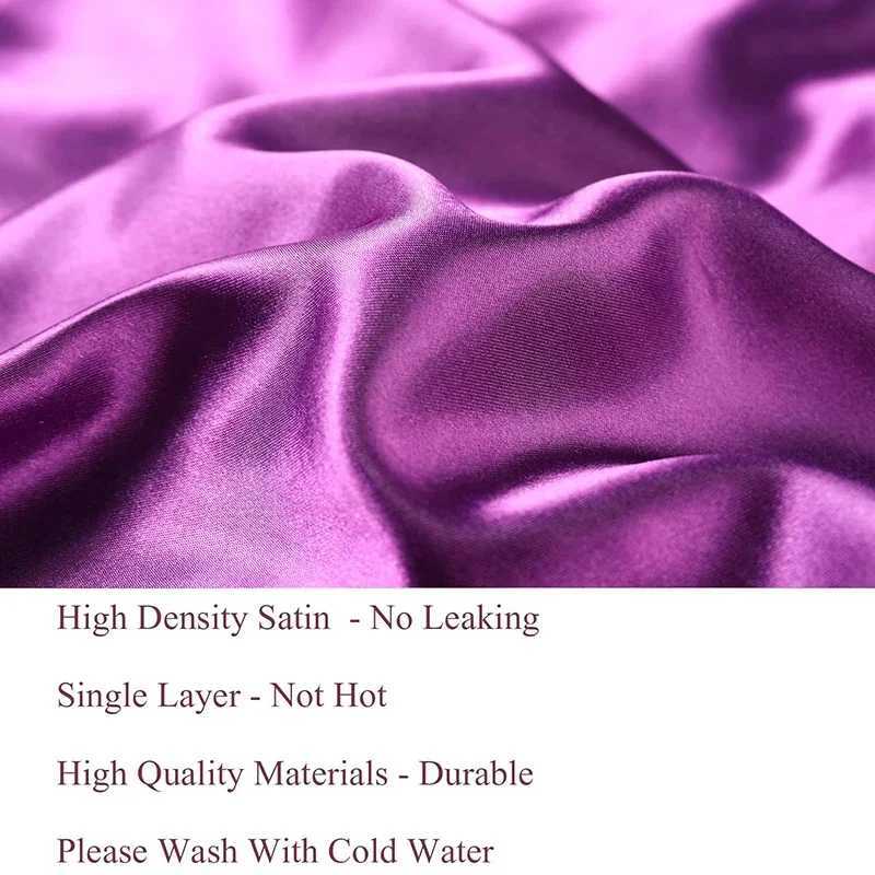 New Satin Sleeping C for Women Solid Wide Band Stretch Head Tie Silky Bonnet Edge Wr Nightc Hair Care Shower Head CoverXJ241205