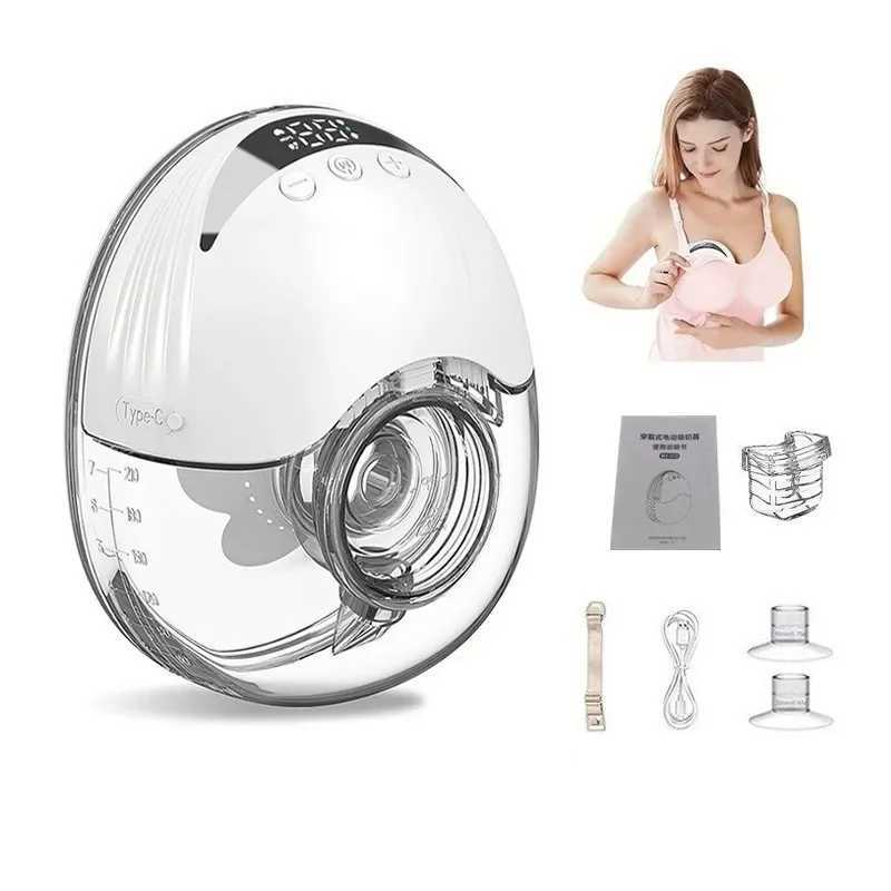 Breastpumps Portable Electric Breast Pump Silent Wearable Hands-Free Newborn Comfort Milk Extractor Automatic Milker BPA Free Breastfeeding S241252