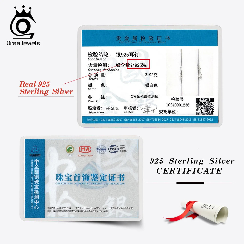 ORSA JEWELS Irregular Wave Line Simple Retro Earrings 925 Pure Silver Personalized Round Wave Ring Earrings 241205