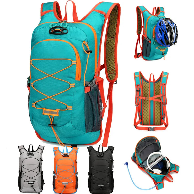 10L Cycling Bag Mountaineering Hiking Climbing Sport Riding Hydration Shoulder MTB Backpack Bike Motorcycle Travel Equipment 241204