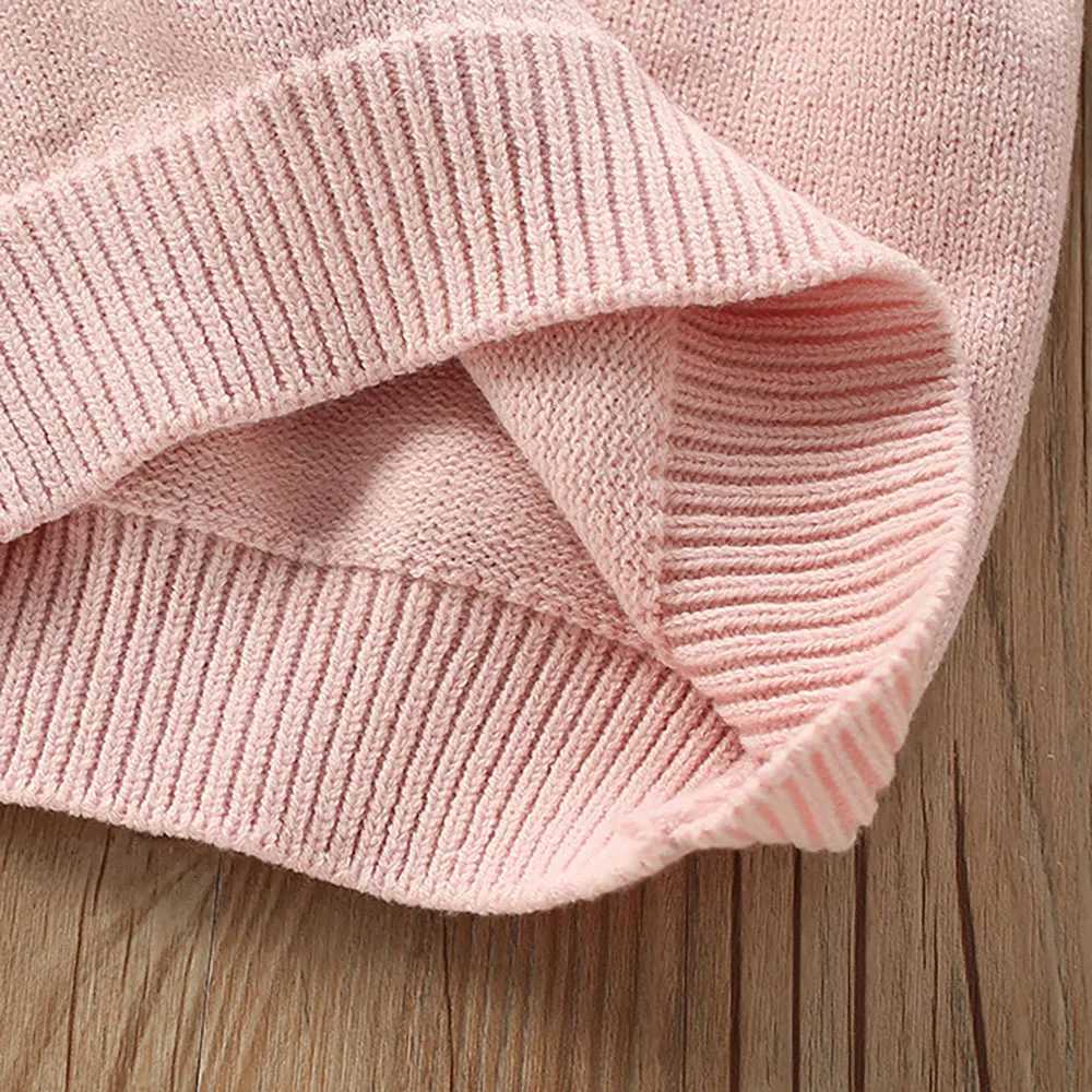 Milan Kerr Childrens Sweater Knitted Pullover Autumn/Winter New Girl Cute Ball Sweater Childrens Clothing Sole W241205