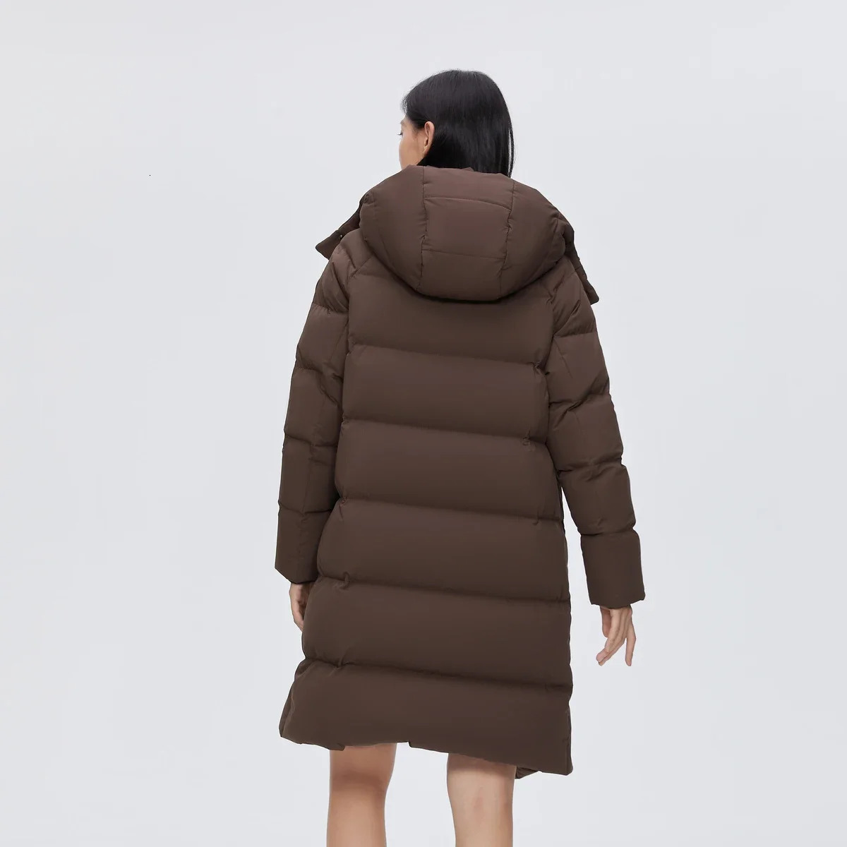 BOSIDENG Winter 90% Duck Down Jacket Womens Casual Long Jacket Deep Winter Inflatable Jacket Thick Warmth 241202