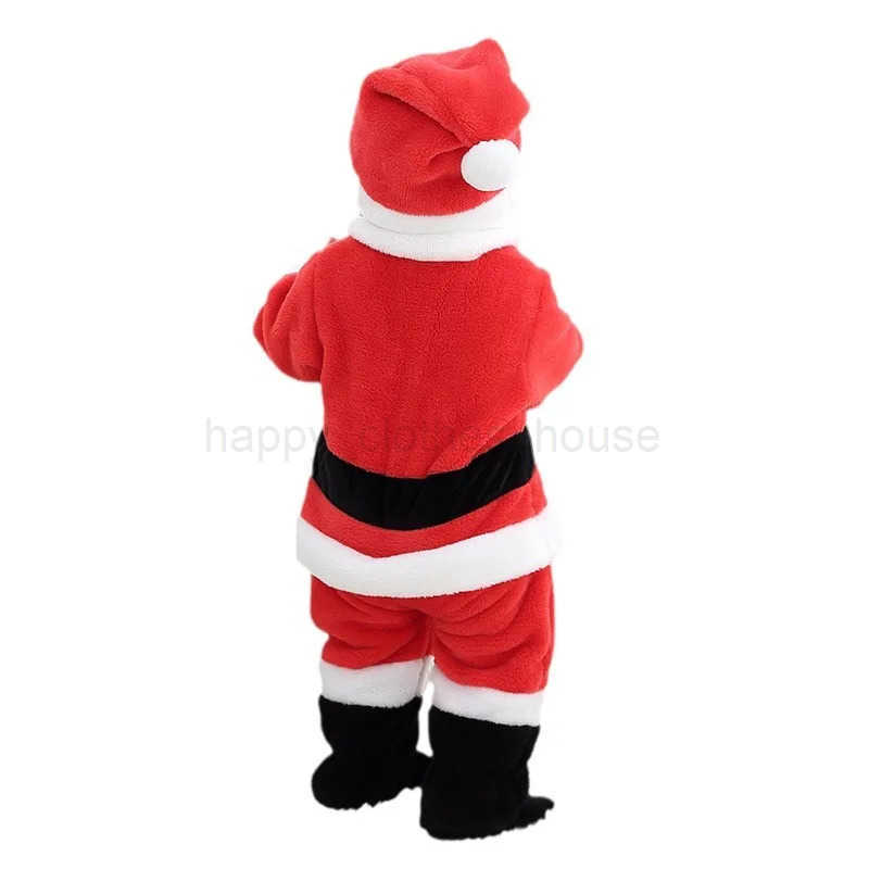 0-3 Years Old Christmas Kids Cute Costume Santa Claus Cosplay Costume Comfortable Toddler Costume Christmas Par SetXJ241205
