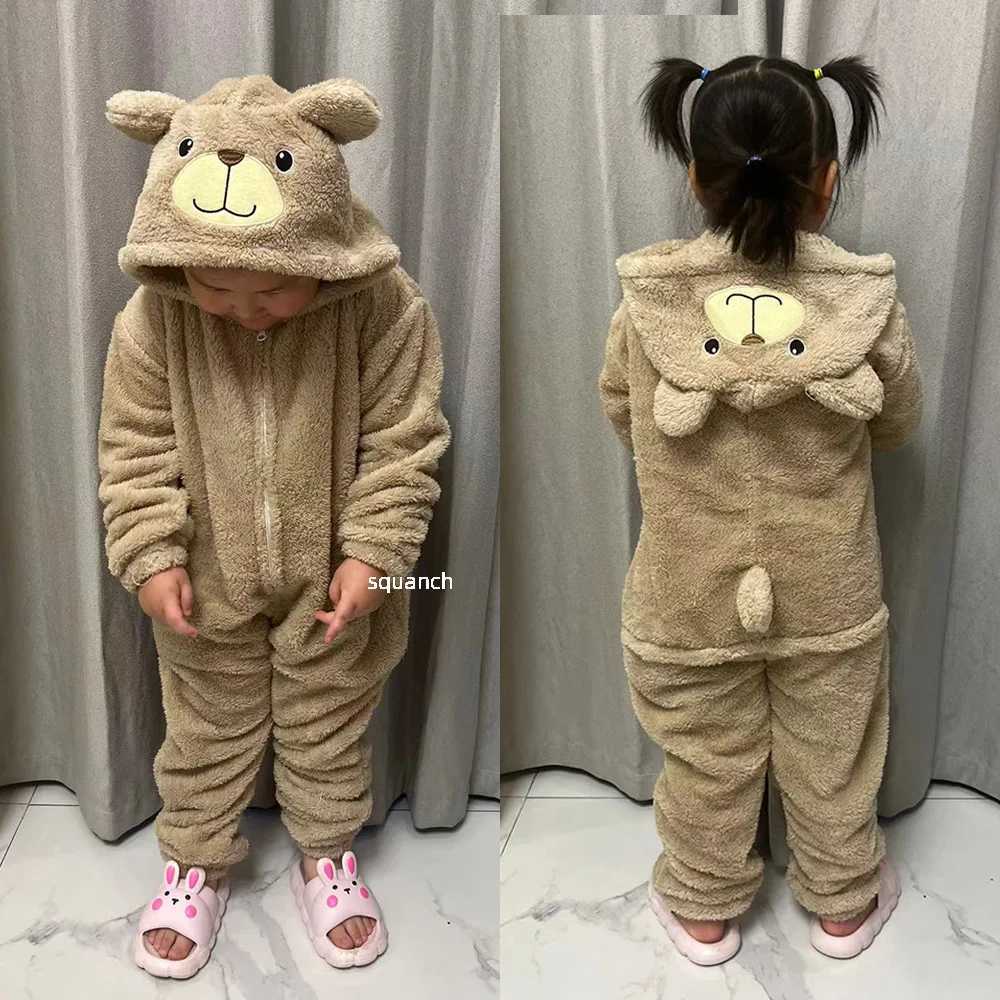 Pajamas Anime Dragon Onesies Boys Girls Halloween Costume Festival Party Cosplay Suit Kids Pajama Charizard Kigurumis Outfit H241205