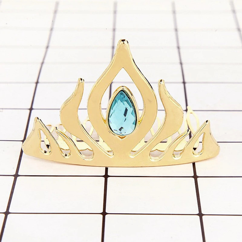 Princess Crown Hair Comb Ladies Crystal Wedding Band Birthday Party Headdress Gift 241122