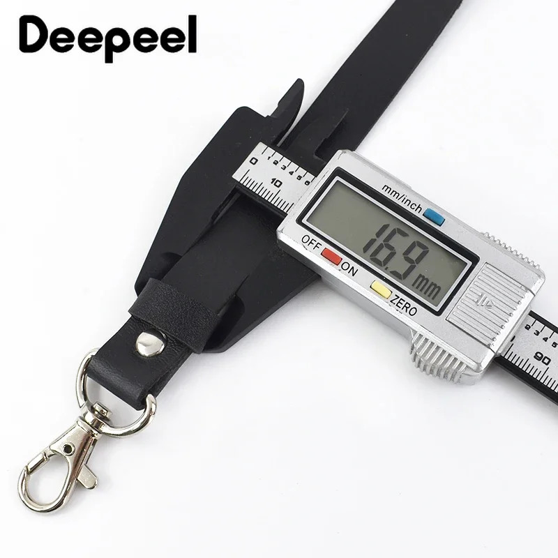Deepeel Adult Men Suspenders Goth Faux Leather 3 Clips Hook Adjust Strap Braces for Male Jeans Punk Party Harness Belt Jockstrap 241122
