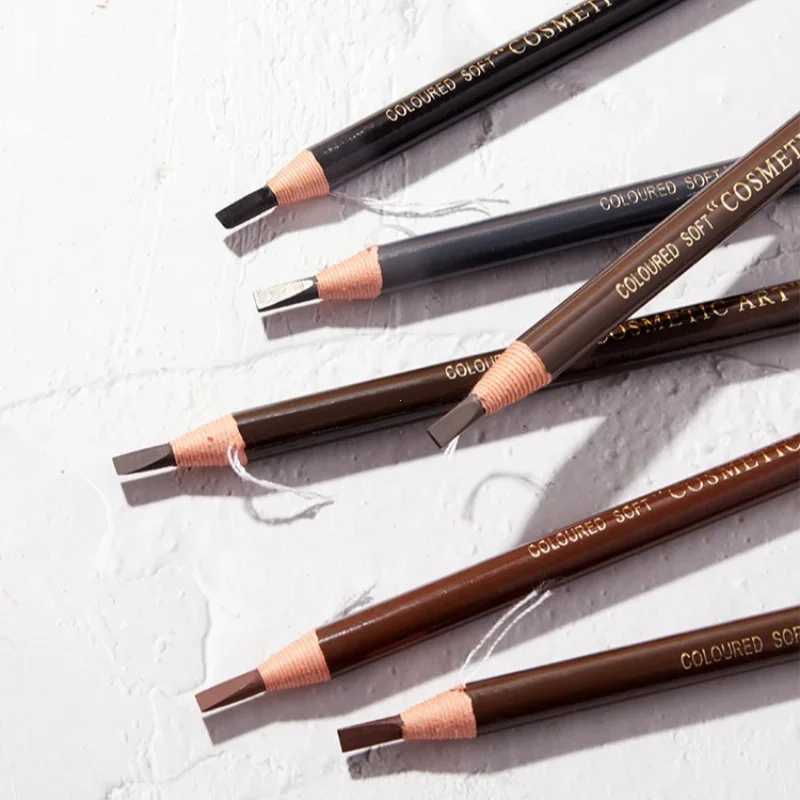 Tearing pulling eyebrow pencil eyebrow pencil for sharpening natural color rendering sweat and stain resistantW241205