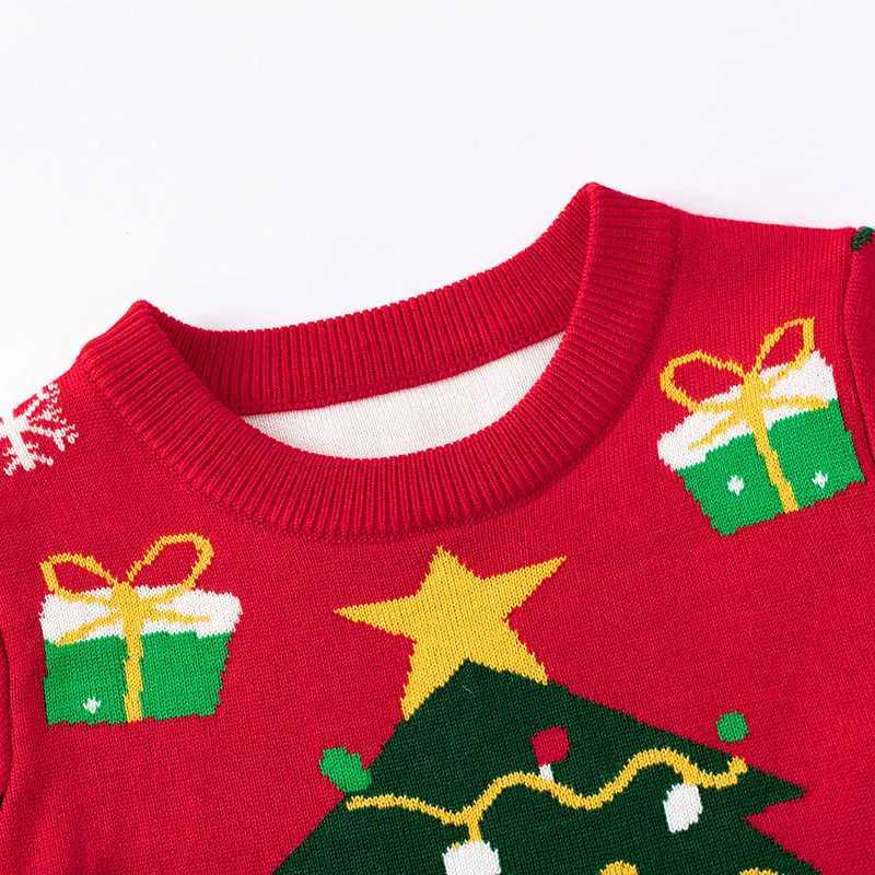 Christmas sweater for girls warm bottom zipper knit shirt for children cotton skydiving for spring and autumn boys outerwear winter clothing 3-7Y W241